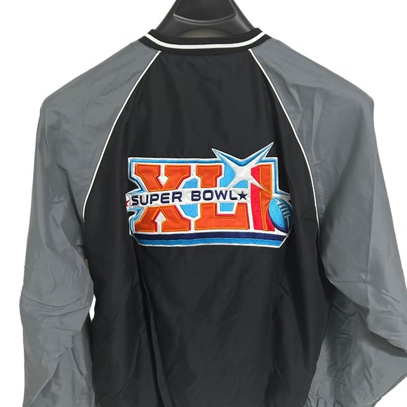 NFL Indianapolis Colts Long Sleeve Pullover Jacket Coat Size XL Super Bowl XLI - Picture 7 of 7